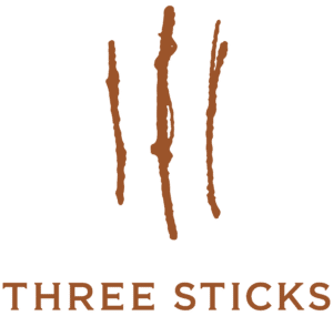 Three Sticks logo